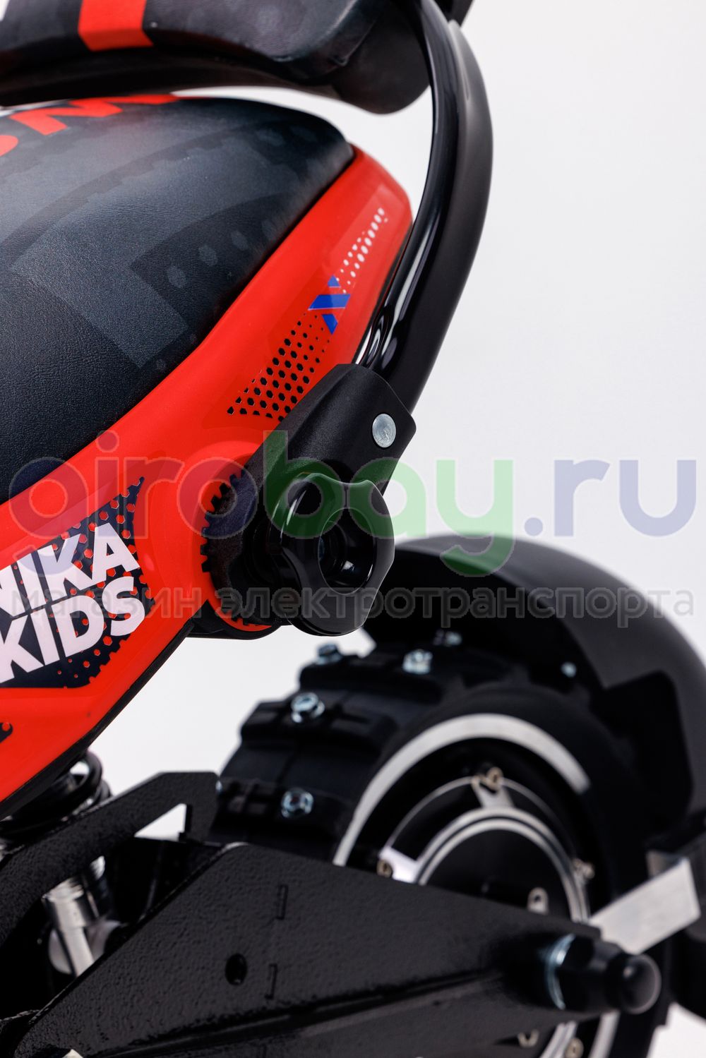 Детский электроснегокат BARS Arctic - Красный фото №19