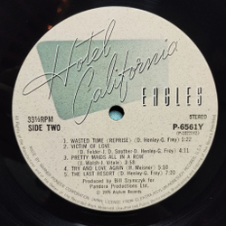 Винтажная виниловая пластинка LP Eagles Hotel California (Japan 1981) (No Obi) Life In The Fast Lane