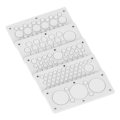 Мембранный кабельный ввод, EPDM, IP66, t эксп. -70..+90, ШхВ 216х89 мм,51xø2,0-12,0 мм, 1xø2,0-31,0 мм