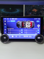 Автомагнитола 2DIN QLED DSP10" Android 4+64GB BOS-MINI A11