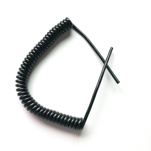 Кабель спиральный для ЧПУ 4x0.5 мм² 20awg 30см