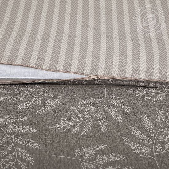 Двуспальный с европростыней комплект постельного белья Джакома сатин