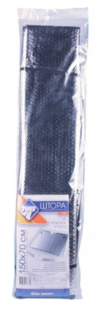 Шторка на лобовое (фольга) 700*1500   большая Nova Bright 46482\57581