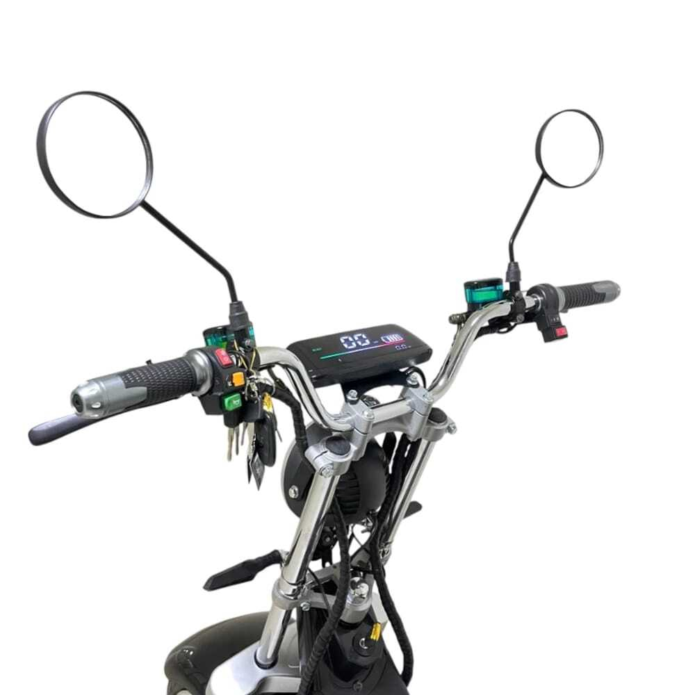 Электроскутер IKINGI X12 Pro TRIKE, трицикл, 3000 Вт, чёрный, 60В, 20Ач
