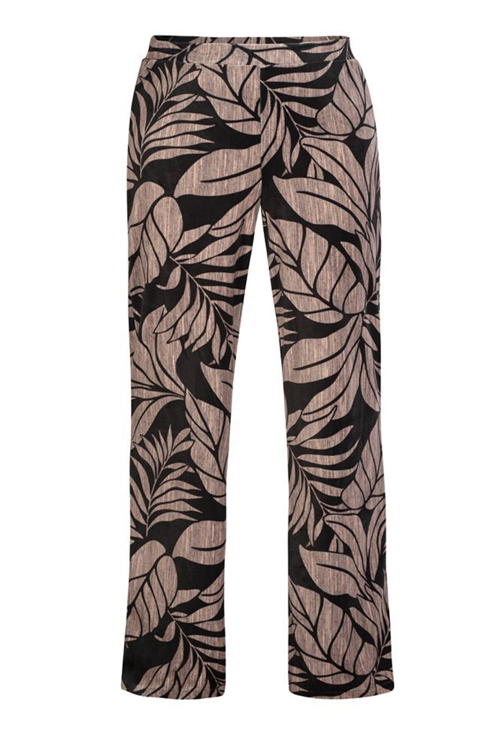 Пижамный комплект Desire (Размер: XL) (Цвет: черный с бежевым)