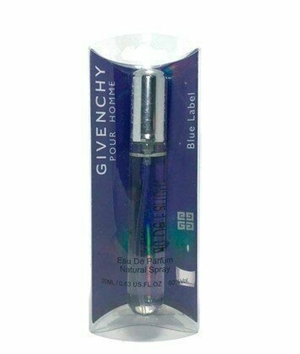 Givenchy Pour Homme Blue Label edp for man 20 ml.