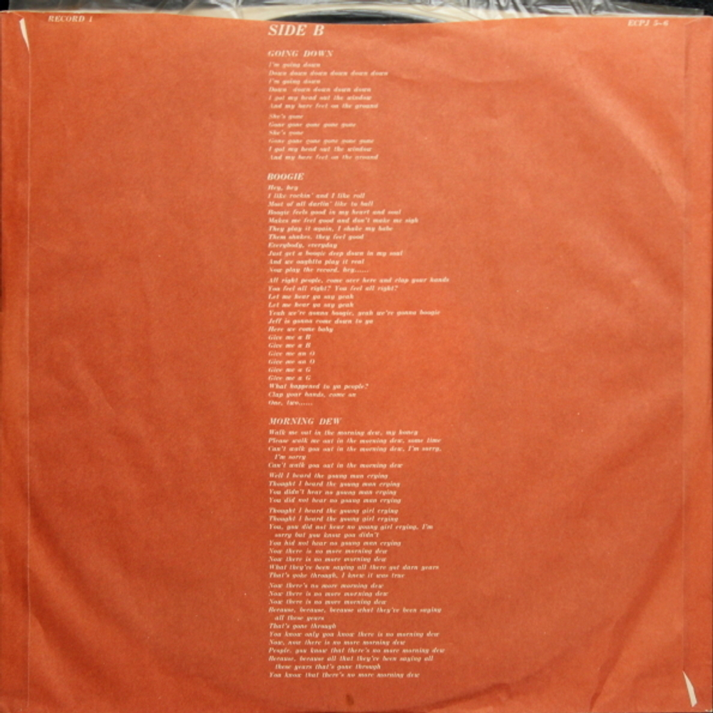 Beck, Bogert & Appice / Beck, Bogert & Appice Live (2LP)
