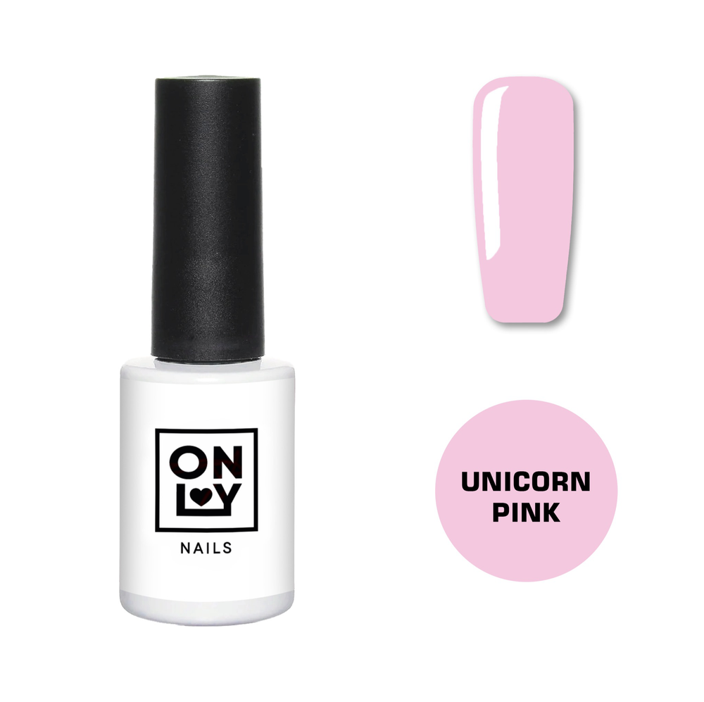 Топ с эффектом втирки Unicorn Pink OnlyNails, 10 мл