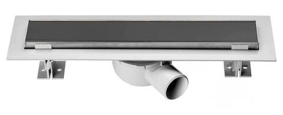 Душевой лоток SAY OPTIMA 601.60.B.M.S.DUZ, 60 см, матовый черный, , шт