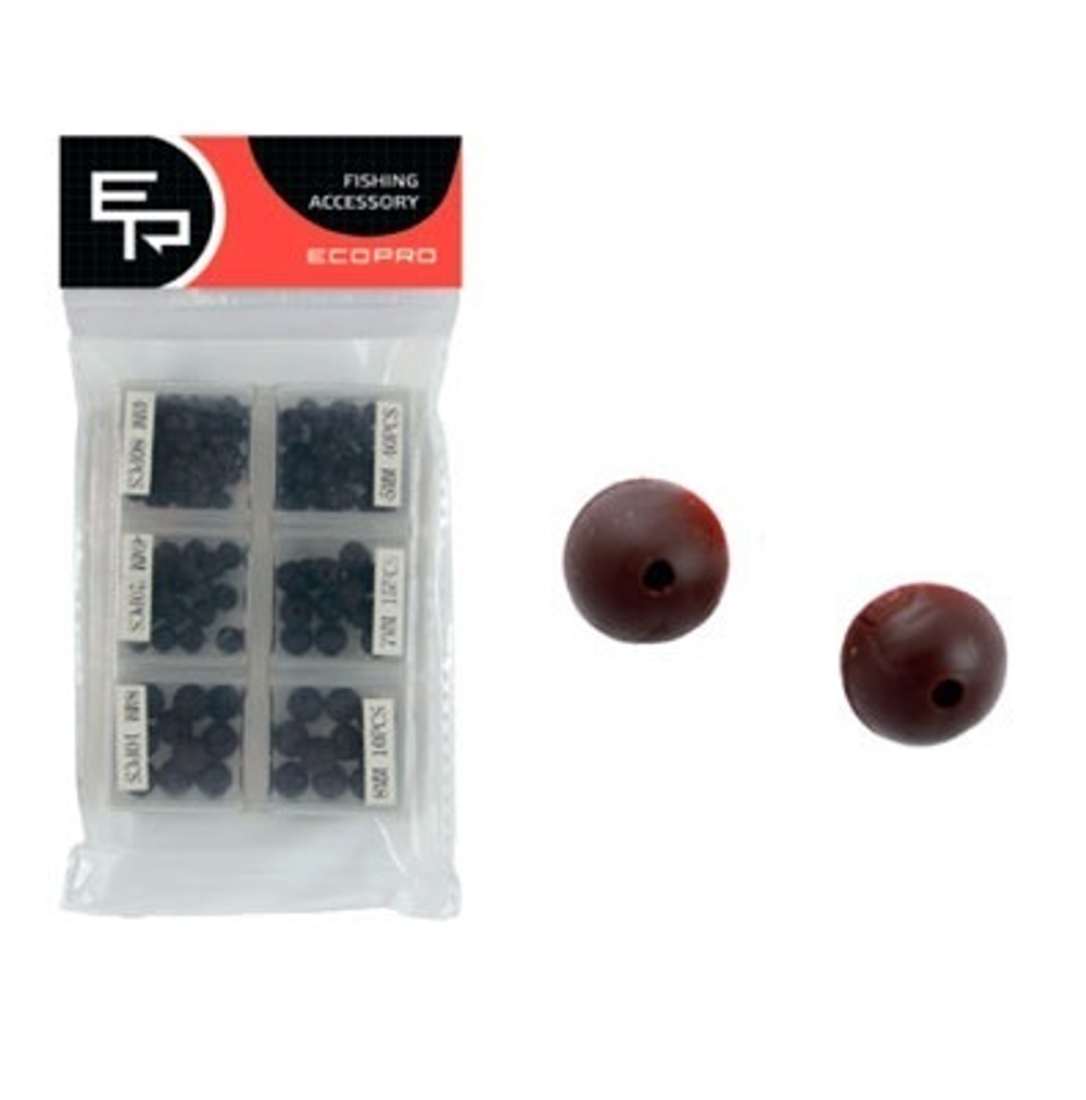 Набор мягких бусин ECOPRO PVC Brown