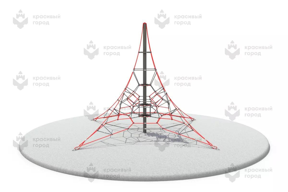Пирамида канатная 6м