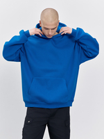 Худи с начесом (синий)