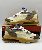 Кроссовки Nike Air Max 270 React Travis #A371 (желт.)