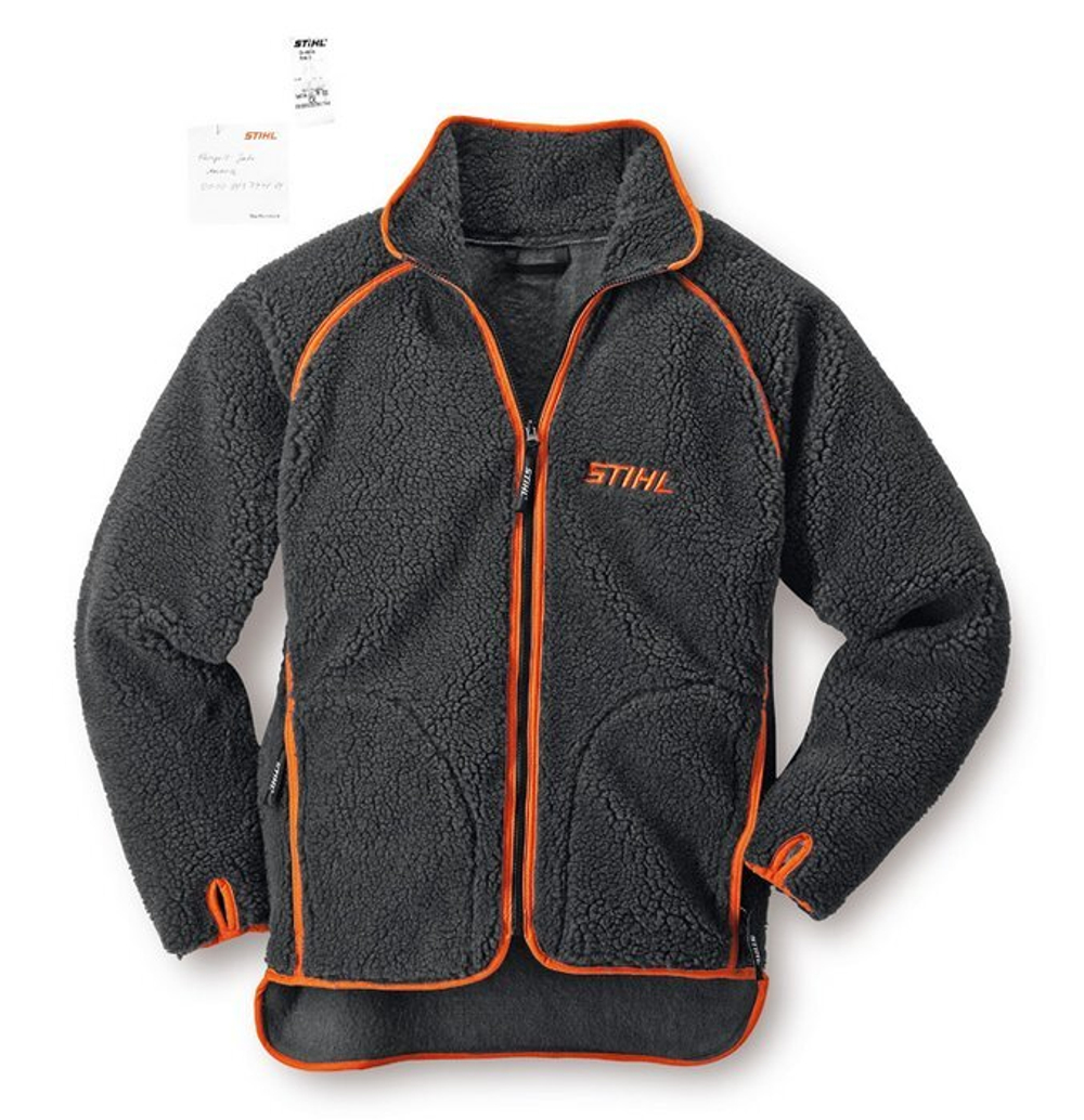 Куртка утепленная ADVANCE антрацитовая/оранжевая р.M