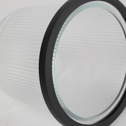 Светильник ЭРА НСП 02-100-001 без решетки Желудь сталь / стекло IP54 E27 max 100Вт 262х172 белый | Светильники НСП (Желуди)