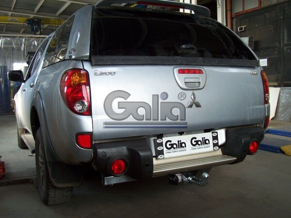 Фаркоп оцинкованный Galia M120C для Mitsubishi L200 1996-2006, 2006-2015, 2015-, Fiat Fullback 2016-(паспорт и сертификат в комплекте)(без электрики)