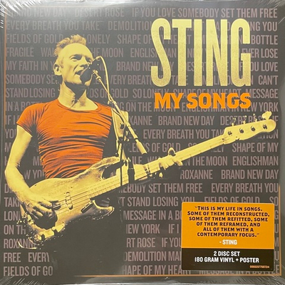 Sting ‎– My Songs 2LP (Европа 2019г.)