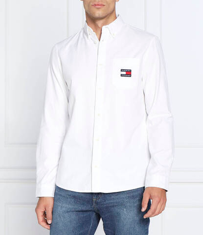 рубашка Tommy Jeans - белый(DM0DM15128)