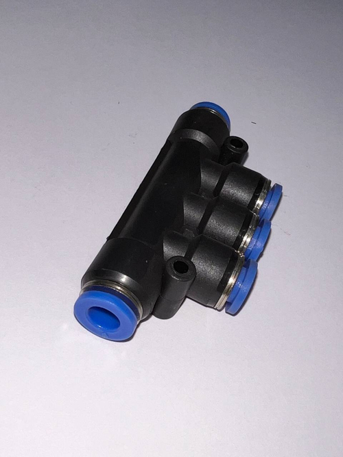 Пневмофитинг, разветвитель  6мм 5-РК 6