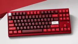 Wobkey Crush 80 Reboot Pro Red - AI предметное фото