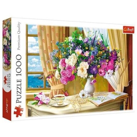 Puzzle &quot;1000&quot; - Flowers in the morning