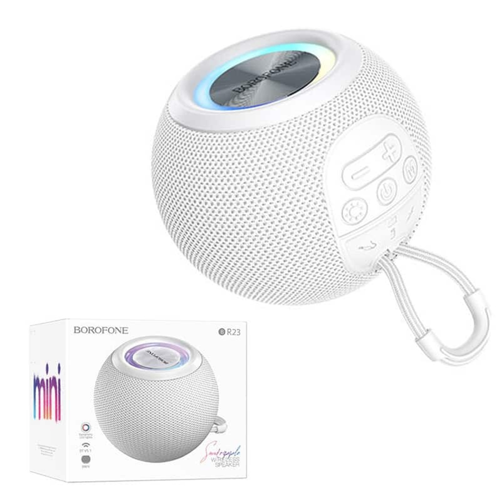 Колонка - Bluetooth BOROFONE BR23 (белый)