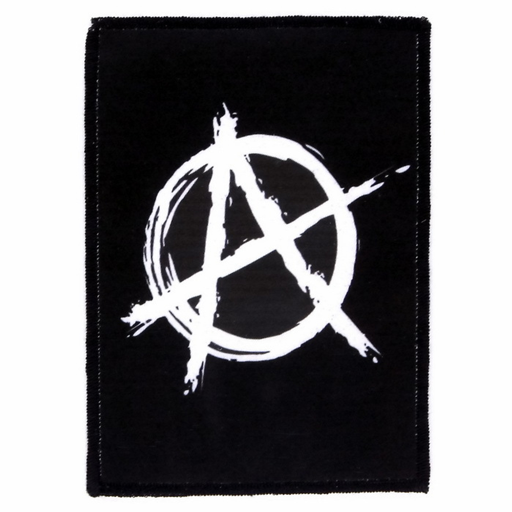 Нашивка на спину Anarchy Анархия лого (813)