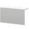 Накладка для стойки А-653 Белый 1010x380x560 Ресепшн