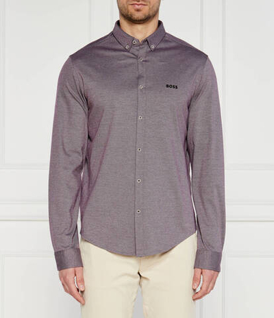 Рубашка B_Motion_L BOSS GREEN - фиолетовый(50509742)