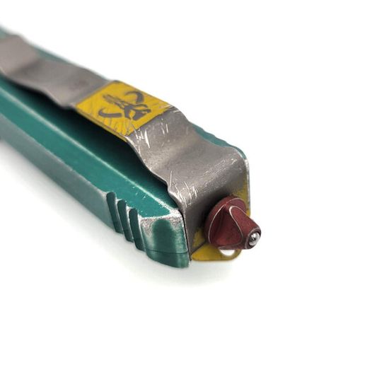 Автоматический нож Microtech MT_123-11BH Ultratech T/E, рук-ть "Bounty Hunter", клинок стоунвош, 1/2 серрейтор