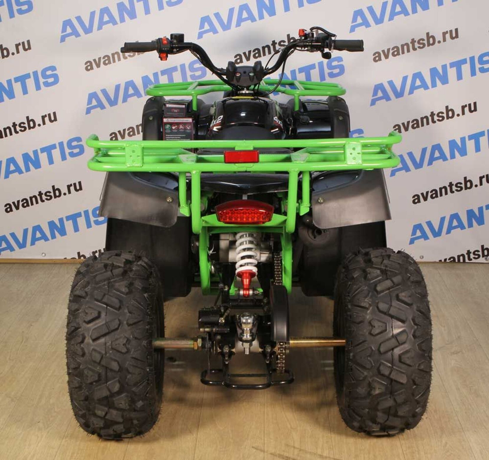 Квадроцикл Avantis H200 (баланс. вал) 2023 г. (A1) Черный/Зеленый