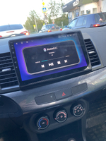 Магнитола для Mitsubishi Lancer X 2007-2016 - FarCar DX037M монитор 10.36" IPS на Android 13, 4+64Гб, CarPlay