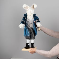 Кукла коллекционная Белый Кролик