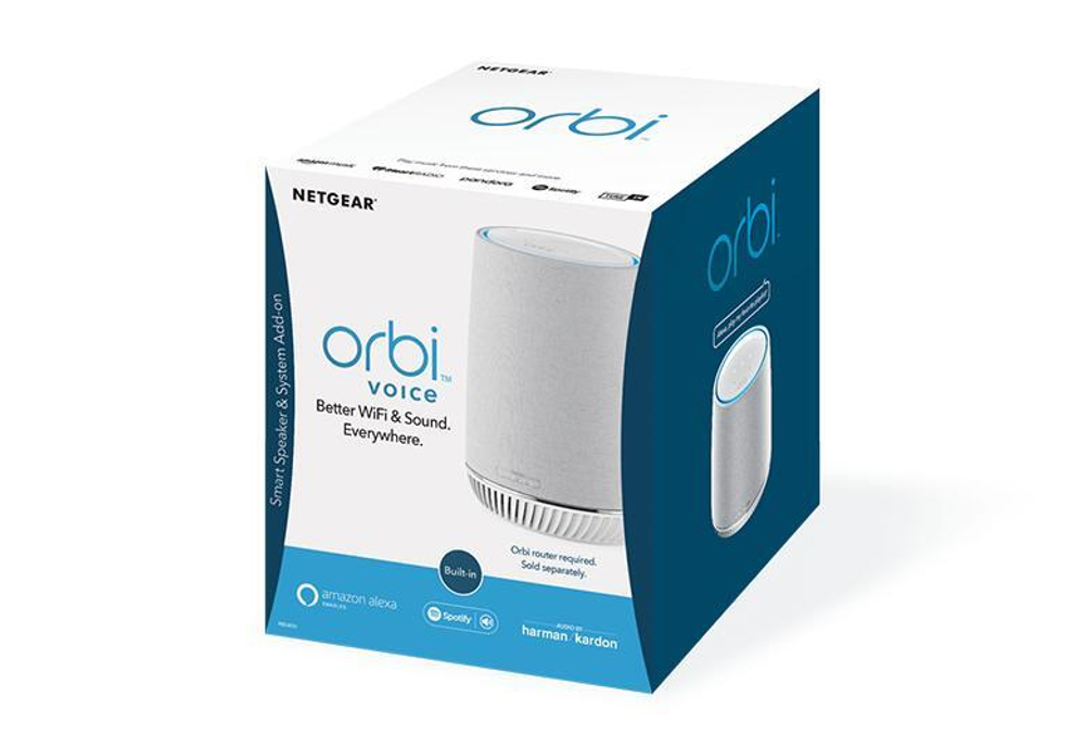 Wi-Fi Репитeр & Умная колонка NETGEAR Orbi AC2200 WiFi 5 (RBS40V-200NAS)