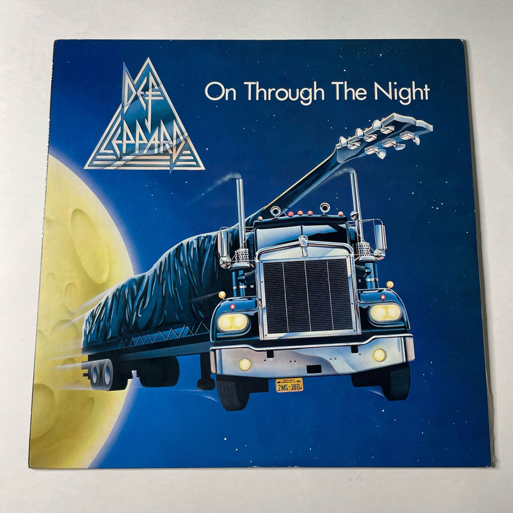 Винтажная виниловая пластинка LP Def Leppard On Through The Night (Japan 1980) (No Obi)