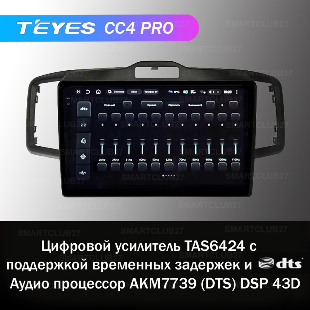 Teyes CC4 Pro 10,2" для Honda Freed 2008-2015