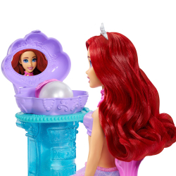 Disney Princess - Принцесса Ариэль Морская туалетная комната Кукла + аксессуары JBF86