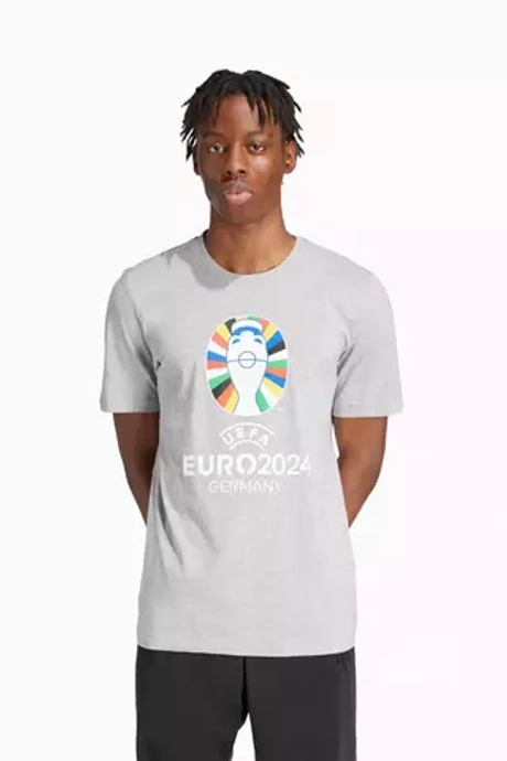 Футболка adidas Euro 2024 Tee - серый