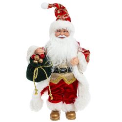 GAEM Дед Мороз,, L20 W13 H42/32 см