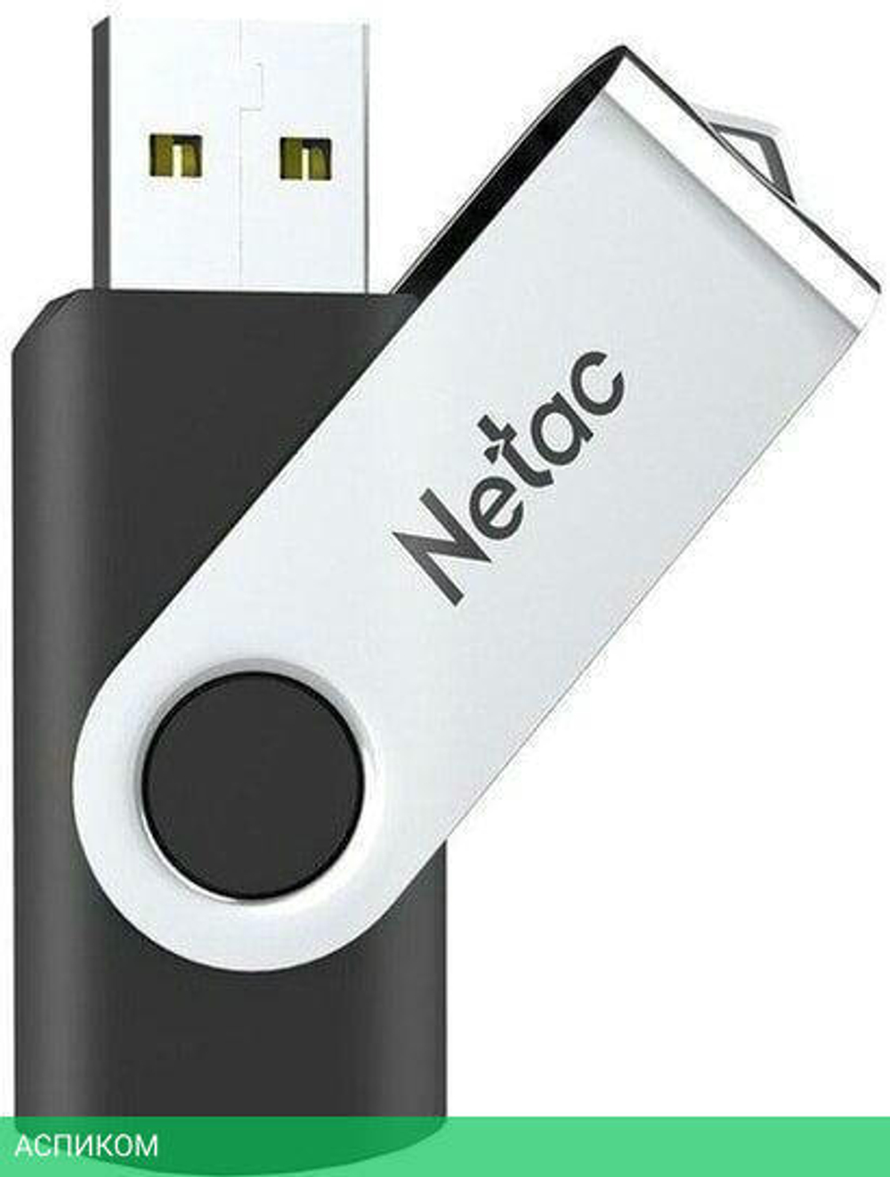 USB Flash-накопитель Netac NT03U505N-016G-30BK Black/Silver