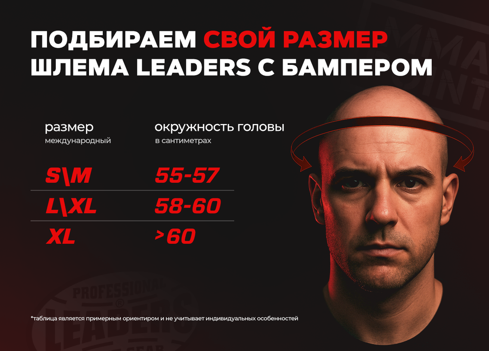 Шлем с бамперной защитой Leaders LS