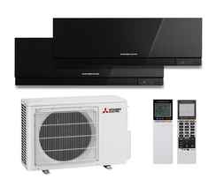 Мульти сплит-система Mitsubishi Electric 2 x MSZ-EF25VGB / MXZ-2F53VF