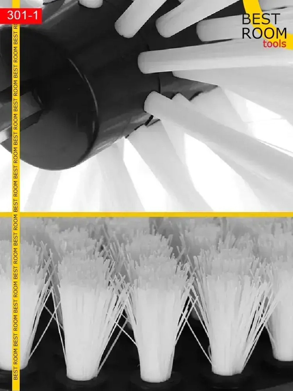 Щетка для уборки на дрель набор насадок/Набор щеток насадок на шуруповерт для химчистки, полировки, клининга