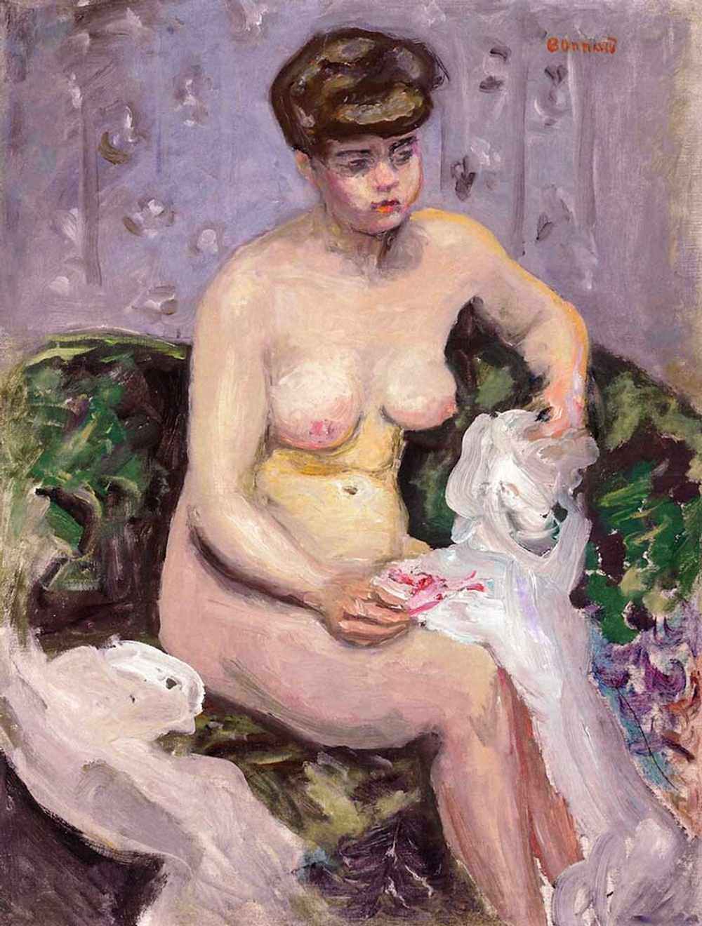 Pierre Bonnard (1867-1947) - эротическое искусство французского художника