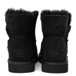 UGG Mini Bailey Button II Black