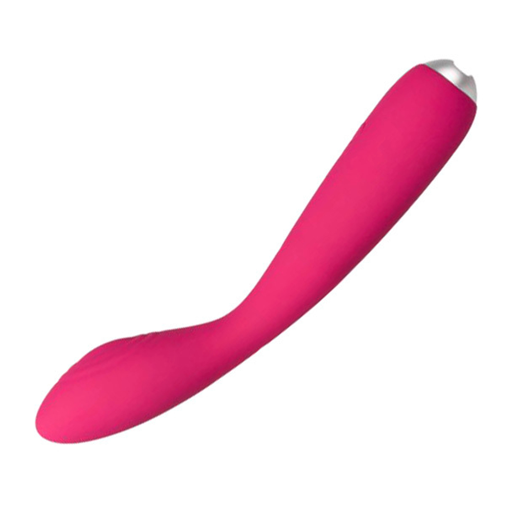 Ярко-розовый G-стимулятор 18см Svakom Iris Clitoral & G-spot Vibrator S-11