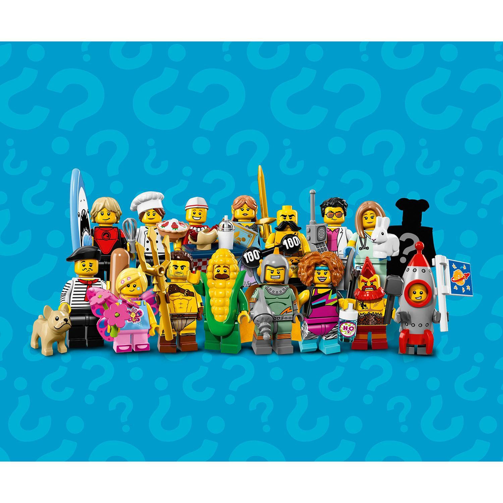 LEGO Minifigures: Минифигурки серия 17 в ассортименте 71018 — Minifigure Series 17 Complete Random Set of 1 Minifigure — Лего Минифигурки