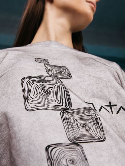 Serdyukov лонгслив DATA одежда унисекс стиль принт качество