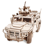 Деревянный конструктор, сборная модель Lemmo Бронеавтомобиль Лигер