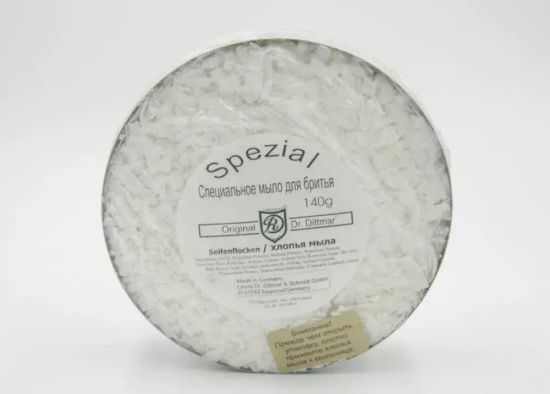 Мыло для бритья  Dr. Dittmar в хлопьях